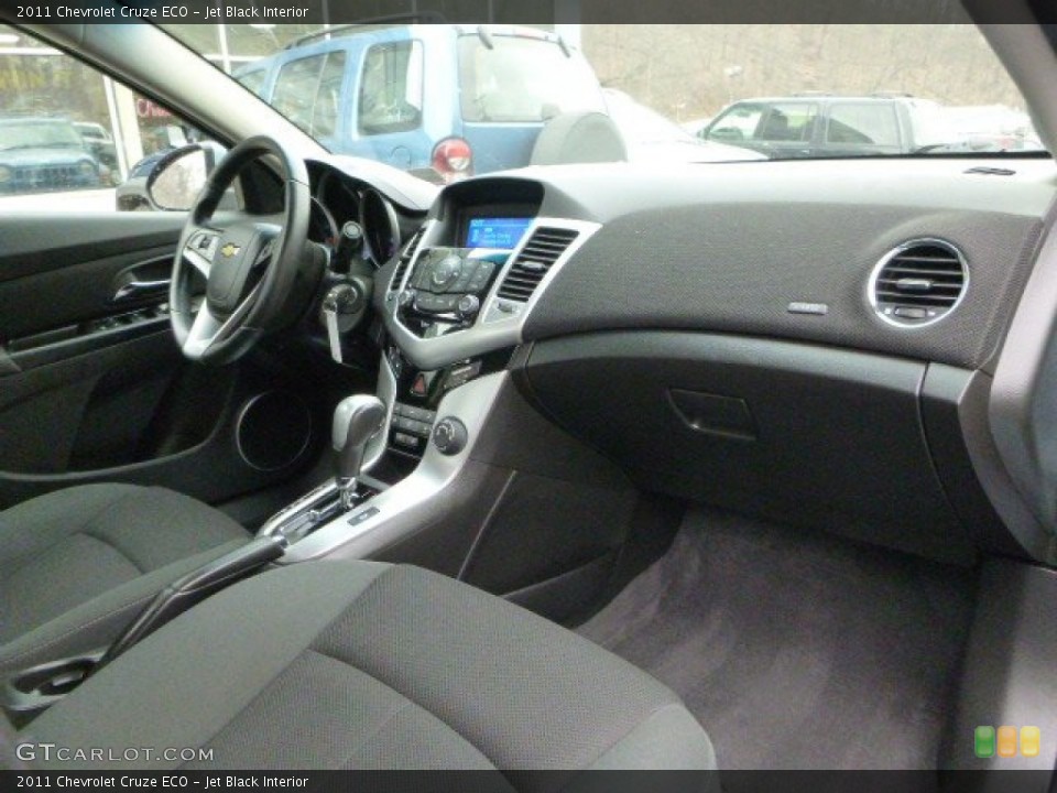 Jet Black Interior Dashboard for the 2011 Chevrolet Cruze ECO #88415346