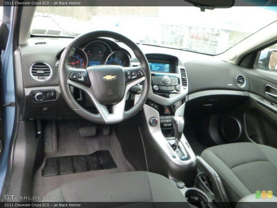 Jet Black Interior Prime Interior for the 2011 Chevrolet Cruze ECO #88415486