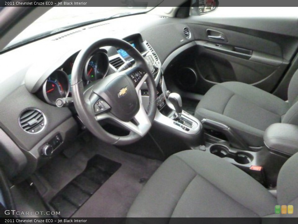 Jet Black Interior Prime Interior for the 2011 Chevrolet Cruze ECO #88415559