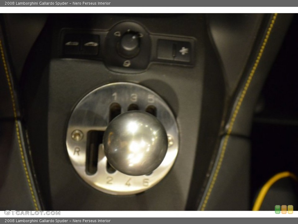 Nero Perseus Interior Transmission for the 2008 Lamborghini Gallardo Spyder #88416072
