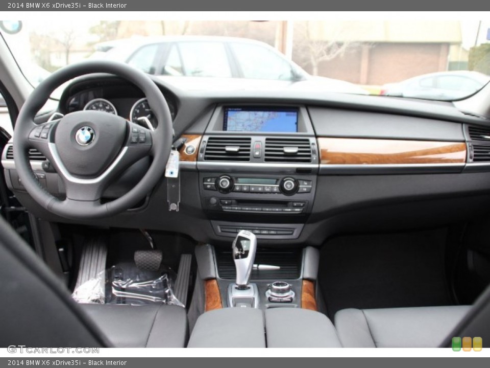 Black Interior Dashboard for the 2014 BMW X6 xDrive35i #88416495