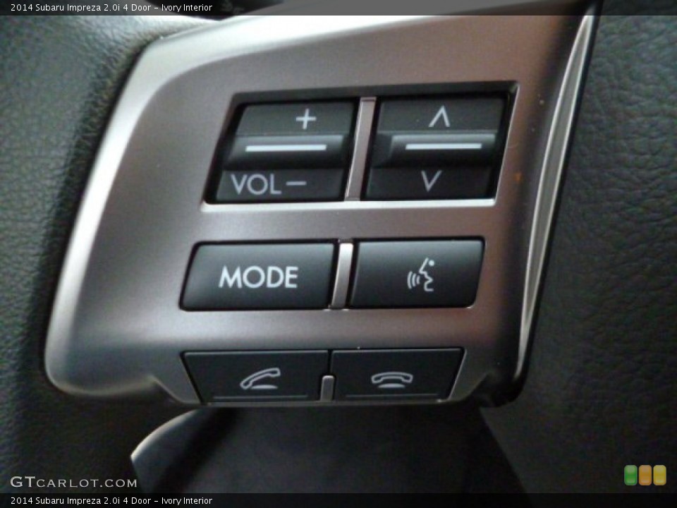 Ivory Interior Controls for the 2014 Subaru Impreza 2.0i 4 Door #88417905