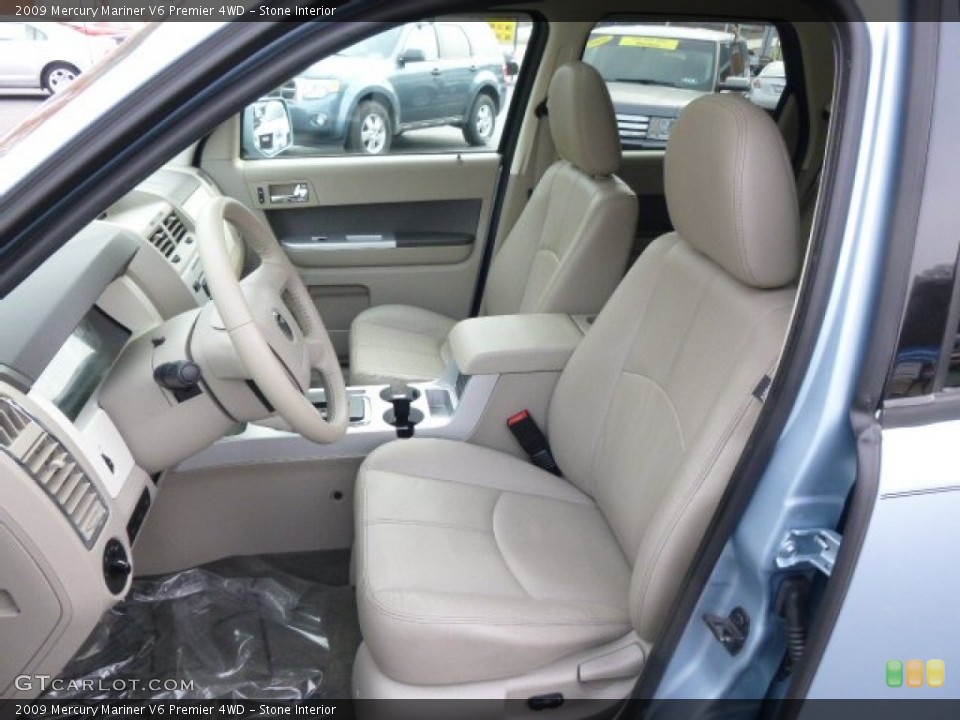Stone Interior Photo for the 2009 Mercury Mariner V6 Premier 4WD #88422708