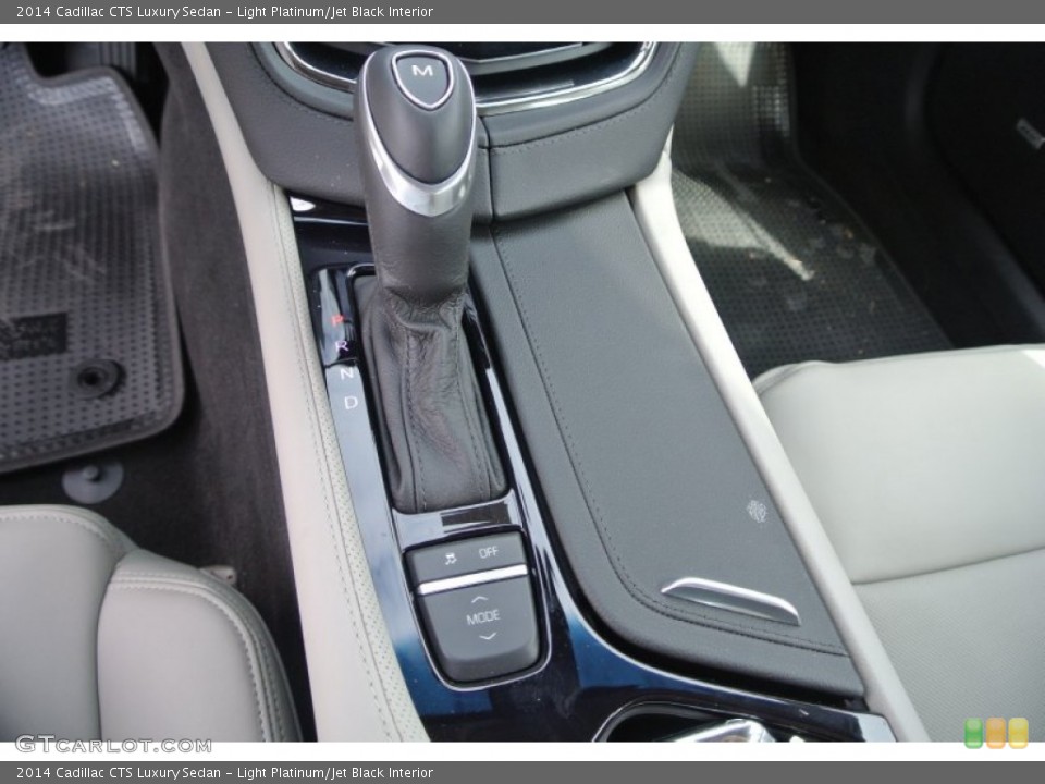 Light Platinum/Jet Black Interior Transmission for the 2014 Cadillac CTS Luxury Sedan #88424835