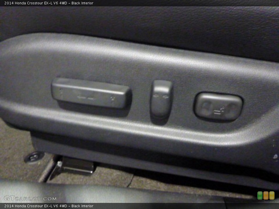 Black Interior Controls for the 2014 Honda Crosstour EX-L V6 4WD #88425639