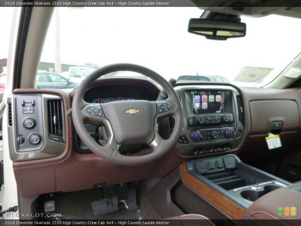 High Country Saddle Interior Dashboard for the 2014 Chevrolet Silverado 1500 High Country Crew Cab 4x4 #88426611