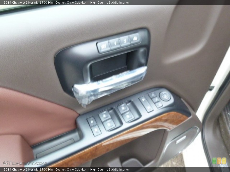 High Country Saddle Interior Controls for the 2014 Chevrolet Silverado 1500 High Country Crew Cab 4x4 #88426629