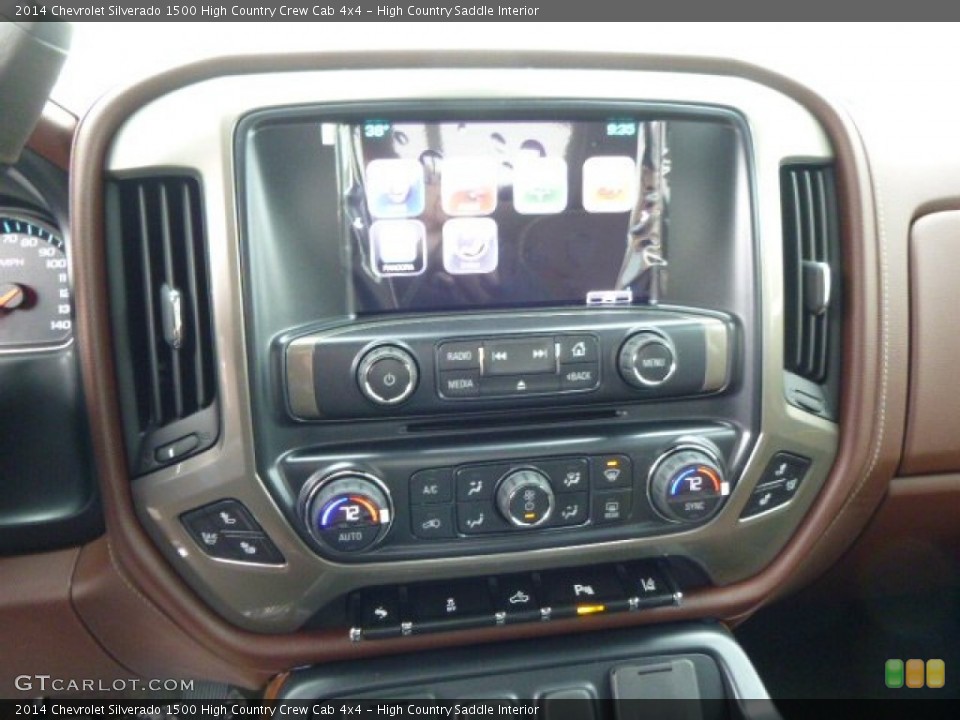 High Country Saddle Interior Controls for the 2014 Chevrolet Silverado 1500 High Country Crew Cab 4x4 #88426692