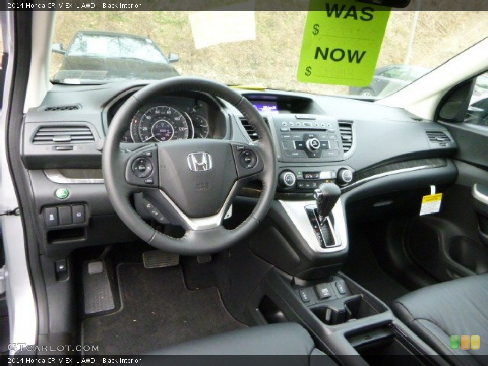 Black Interior Photo for the 2014 Honda CR-V EX-L AWD #88427772