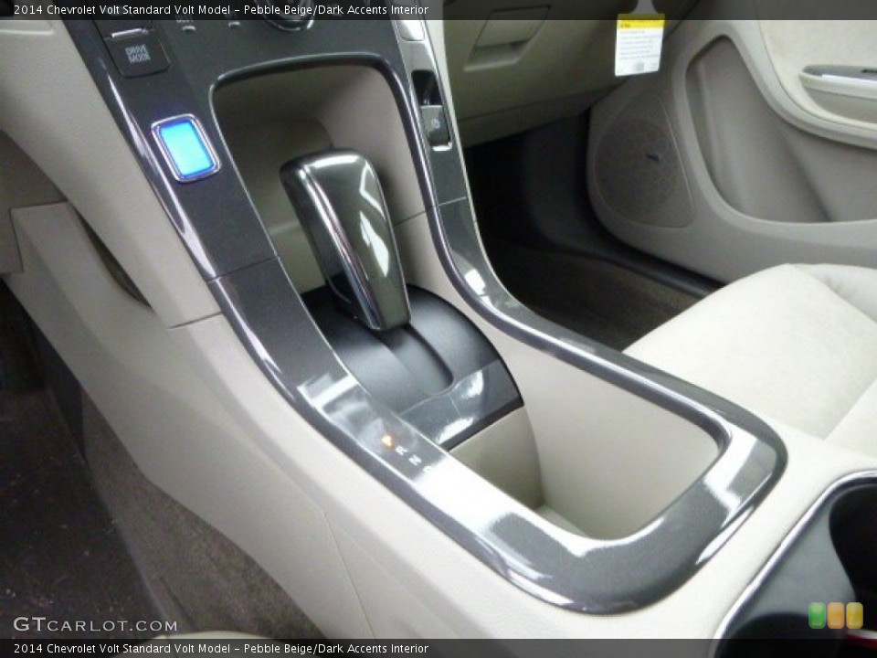 Pebble Beige/Dark Accents Interior Transmission for the 2014 Chevrolet Volt  #88428564
