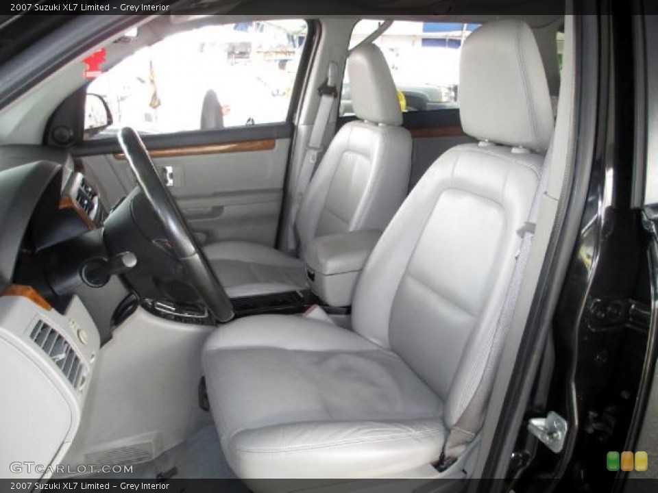 Grey Interior Front Seat for the 2007 Suzuki XL7 Limited #88428956