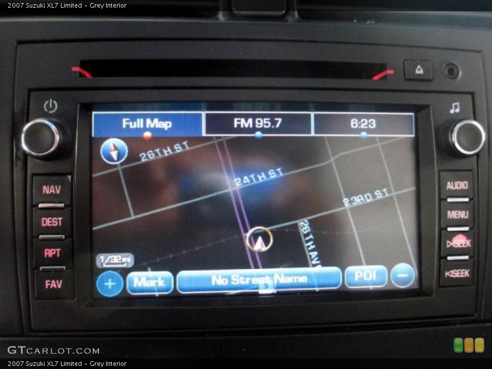Grey Interior Navigation for the 2007 Suzuki XL7 Limited #88429174