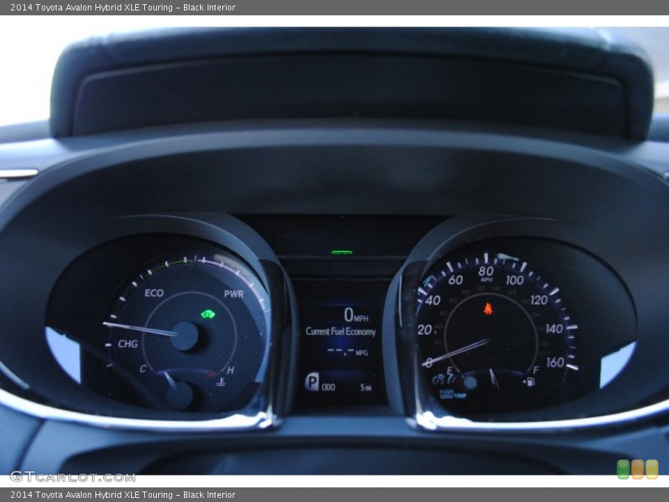 Black Interior Gauges for the 2014 Toyota Avalon Hybrid XLE Touring #88436449
