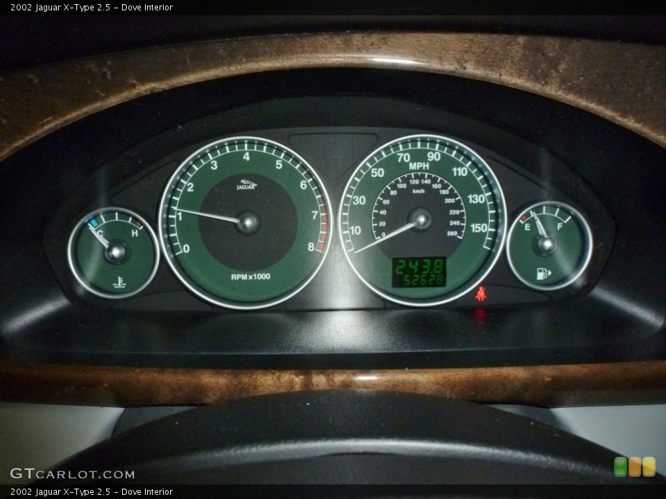 Dove Interior Gauges for the 2002 Jaguar X-Type 2.5 #88439250