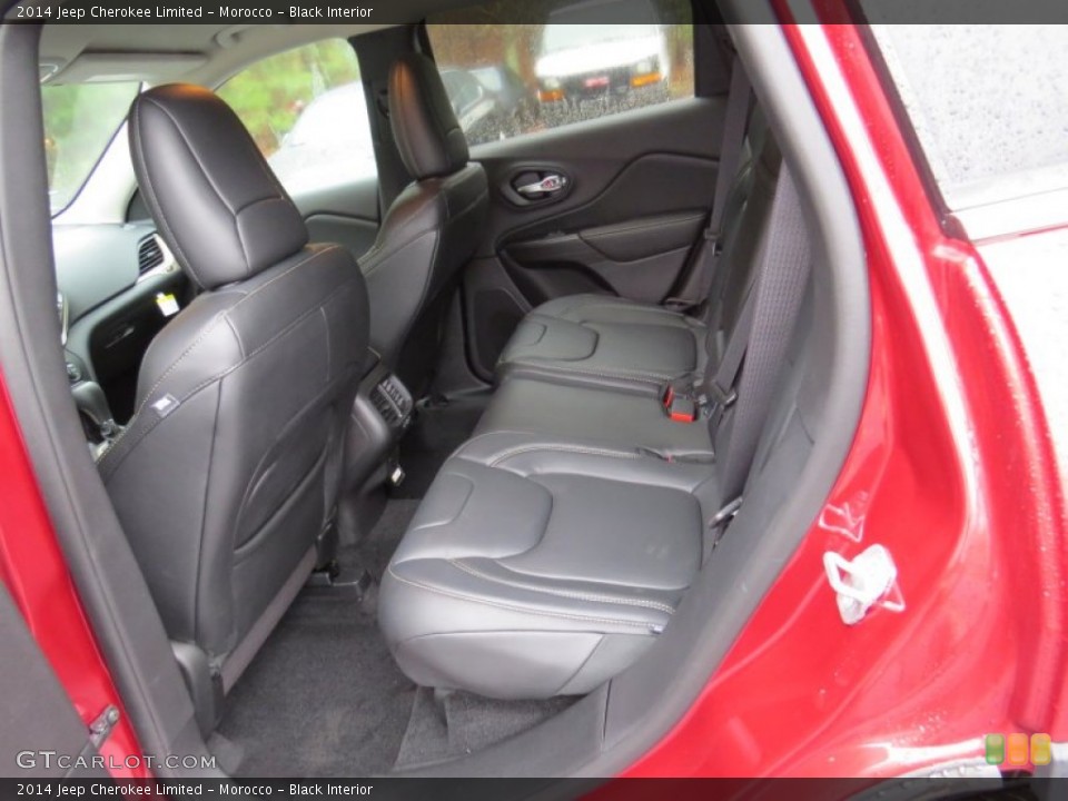 Morocco - Black Interior Rear Seat for the 2014 Jeep Cherokee Limited #88443759