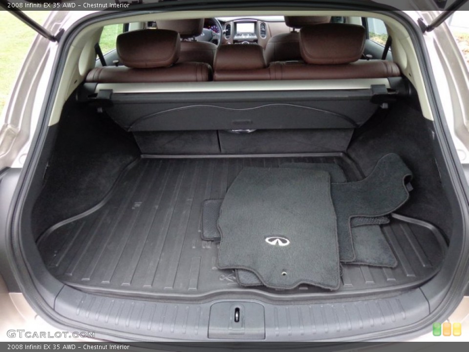 Chestnut Interior Trunk for the 2008 Infiniti EX 35 AWD #88445361