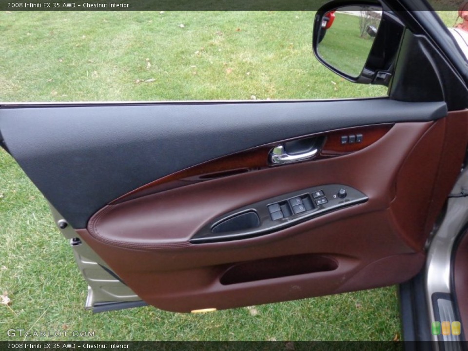 Chestnut Interior Door Panel for the 2008 Infiniti EX 35 AWD #88445532