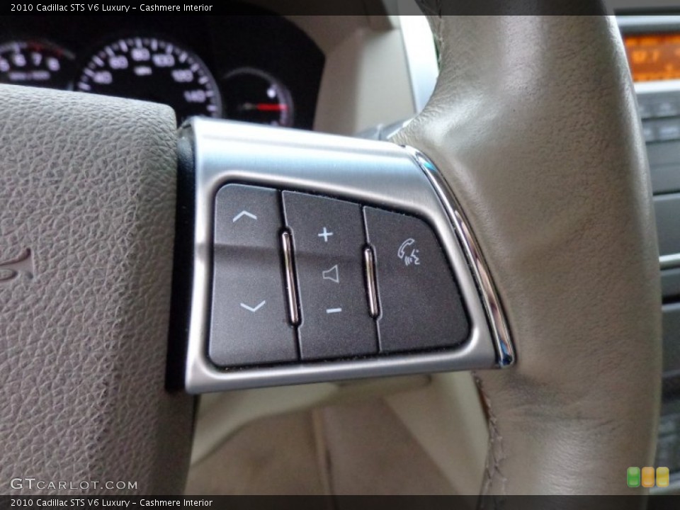 Cashmere Interior Controls for the 2010 Cadillac STS V6 Luxury #88446253