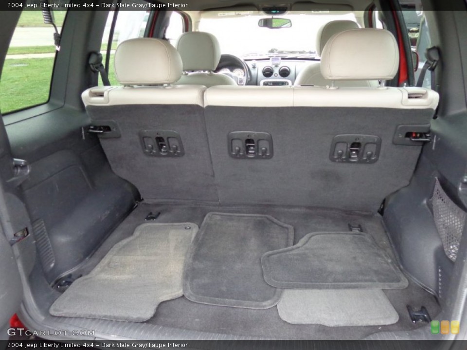 Dark Slate Gray/Taupe Interior Trunk for the 2004 Jeep Liberty Limited 4x4 #88446519