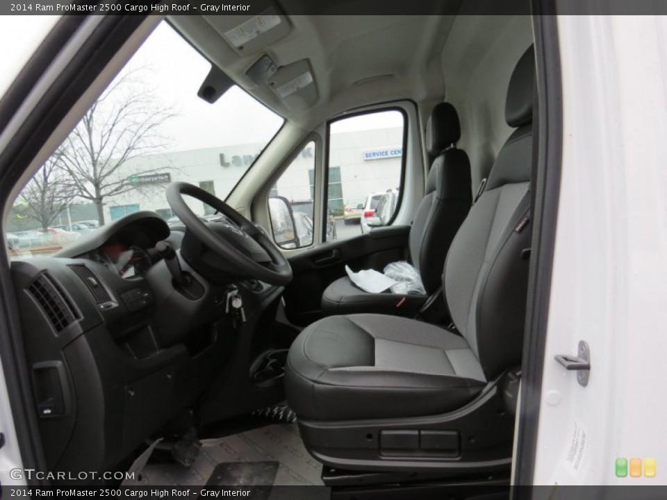 Gray Interior Front Seat for the 2014 Ram ProMaster 2500 Cargo High Roof #88447452