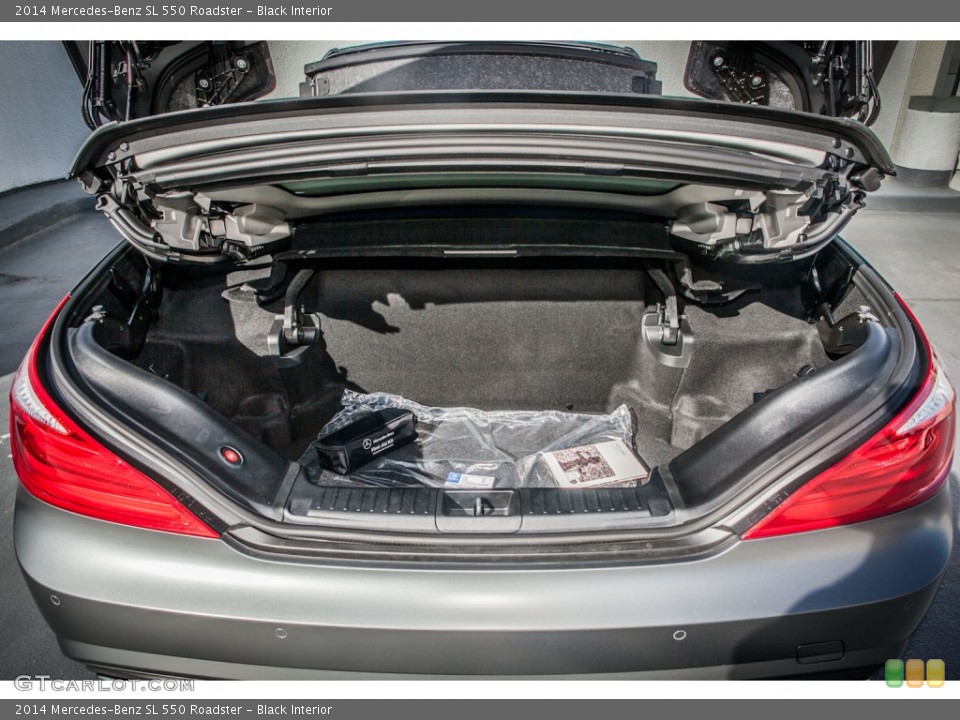 Black Interior Trunk for the 2014 Mercedes-Benz SL 550 Roadster #88451202