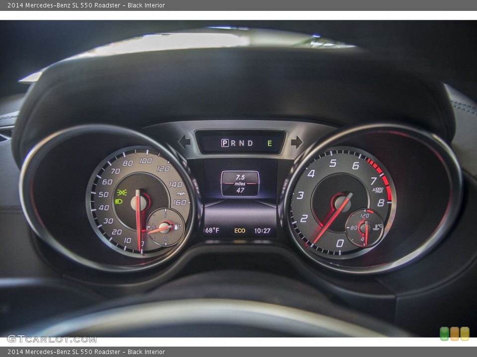Black Interior Gauges for the 2014 Mercedes-Benz SL 550 Roadster #88451283
