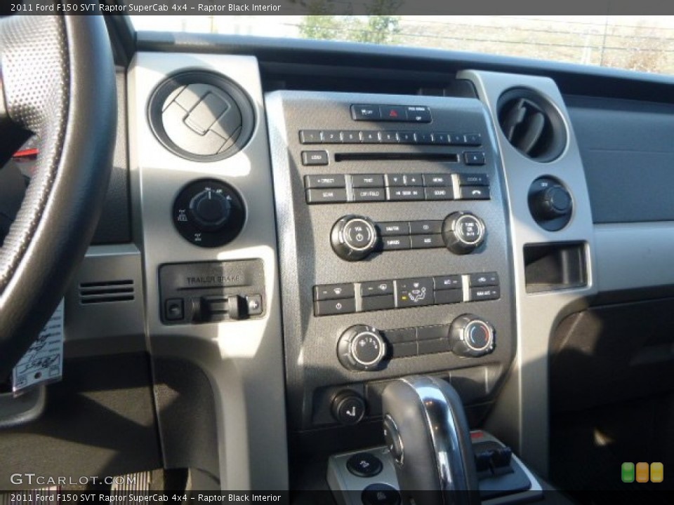 Raptor Black Interior Controls for the 2011 Ford F150 SVT Raptor SuperCab 4x4 #88454265