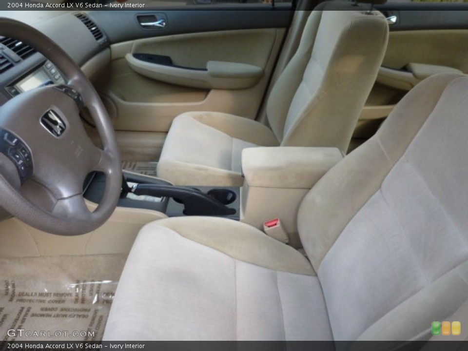 Ivory Interior Front Seat for the 2004 Honda Accord LX V6 Sedan #88454526