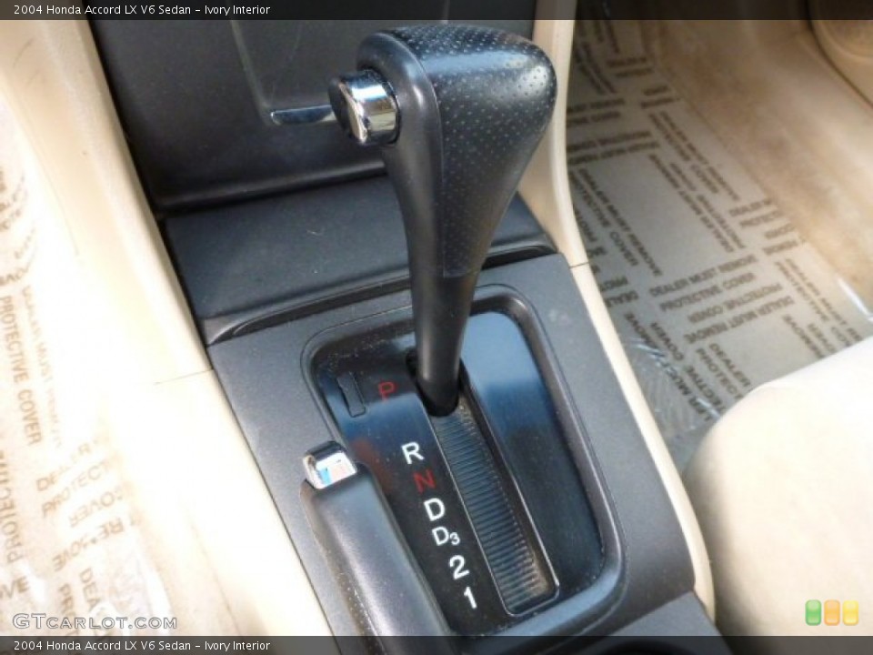 Ivory Interior Transmission for the 2004 Honda Accord LX V6 Sedan #88454958