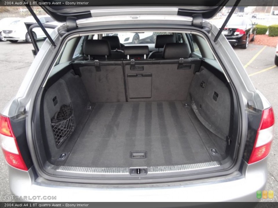 Ebony Interior Trunk for the 2004 Audi A4 1.8T quattro Avant #88459452