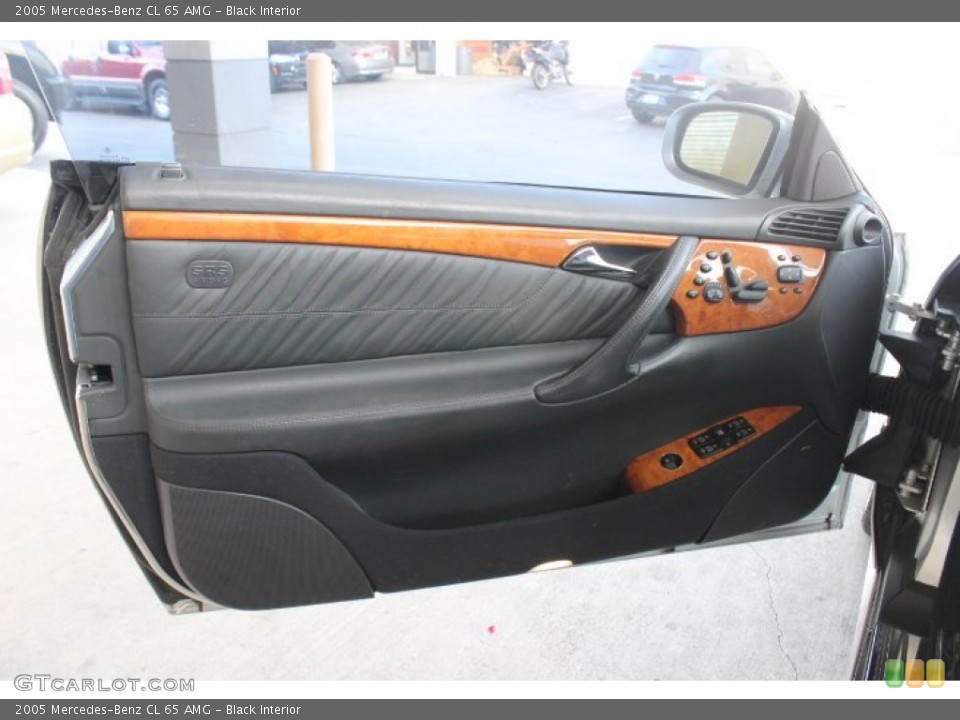 Black Interior Door Panel for the 2005 Mercedes-Benz CL 65 AMG #88460070