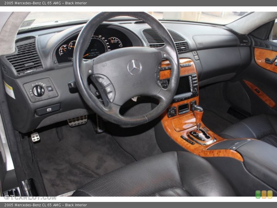 Black 2005 Mercedes-Benz CL Interiors