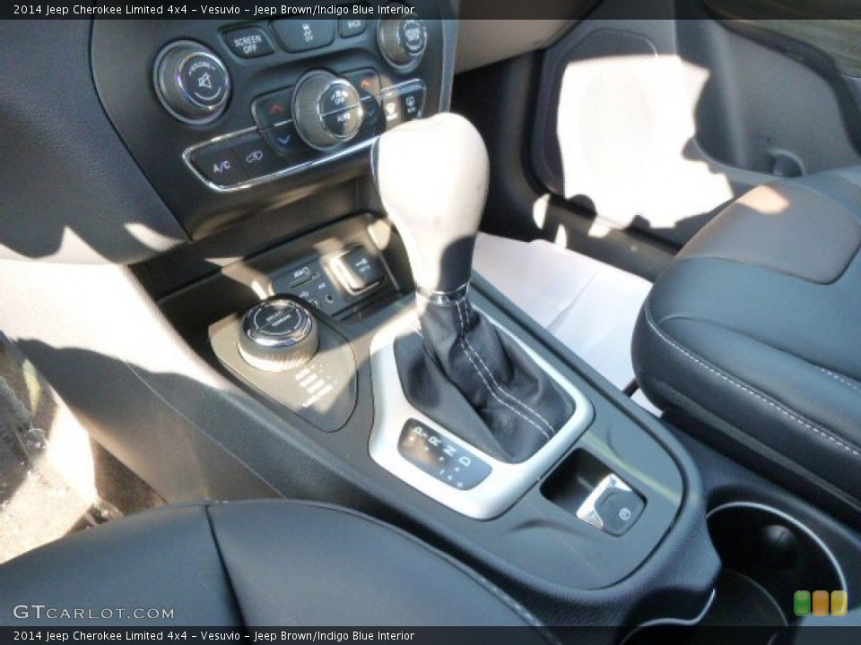 Vesuvio - Jeep Brown/Indigo Blue Interior Transmission for the 2014 Jeep Cherokee Limited 4x4 #88465770