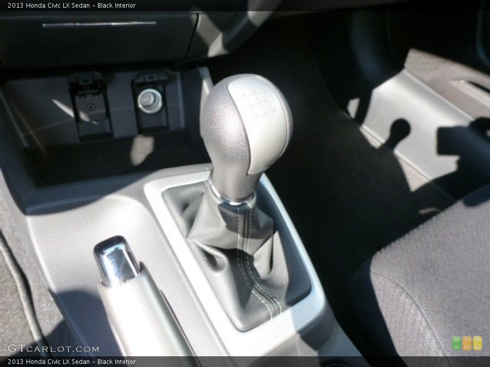 Black Interior Transmission for the 2013 Honda Civic LX Sedan #88466025