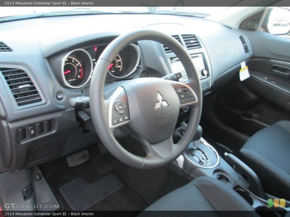 Black Interior Prime Interior for the 2014 Mitsubishi Outlander Sport ES #88481481