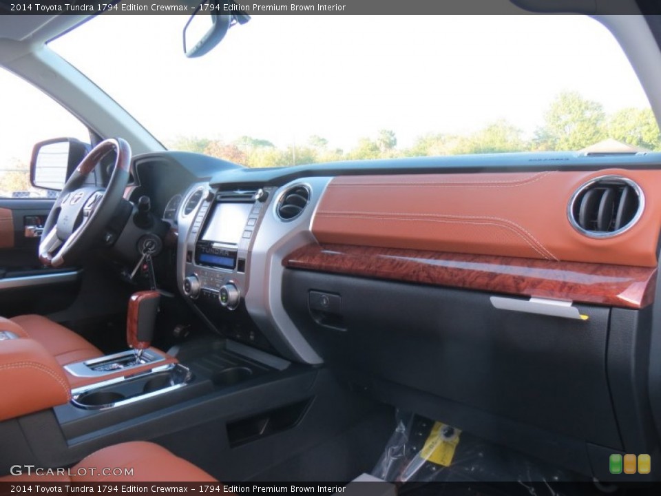 1794 Edition Premium Brown Interior Dashboard for the 2014 Toyota Tundra 1794 Edition Crewmax #88488627