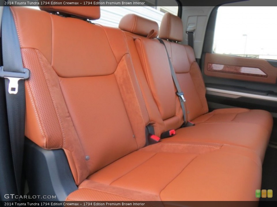 1794 Edition Premium Brown Interior Rear Seat for the 2014 Toyota Tundra 1794 Edition Crewmax #88488663
