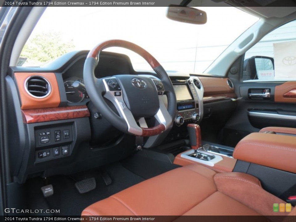 1794 Edition Premium Brown Interior Photo for the 2014 Toyota Tundra 1794 Edition Crewmax #88488705