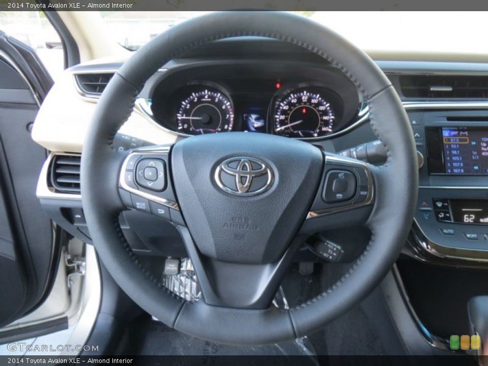 Almond Interior Steering Wheel for the 2014 Toyota Avalon XLE #88489219
