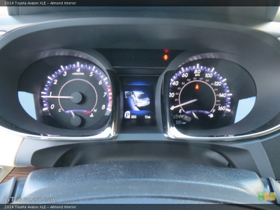 Almond Interior Gauges for the 2014 Toyota Avalon XLE #88489233