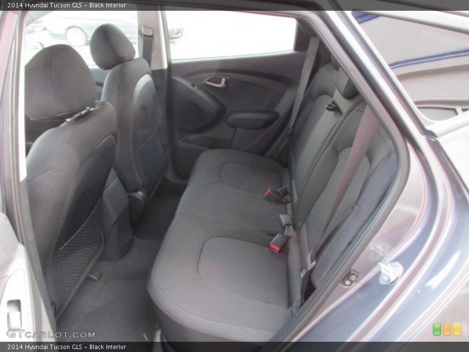 Black Interior Rear Seat for the 2014 Hyundai Tucson GLS #88490025