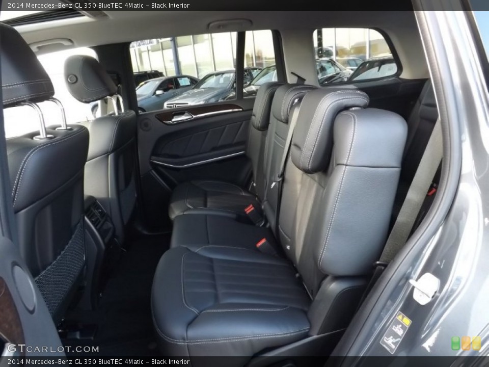 Black Interior Rear Seat for the 2014 Mercedes-Benz GL 350 BlueTEC 4Matic #88491882