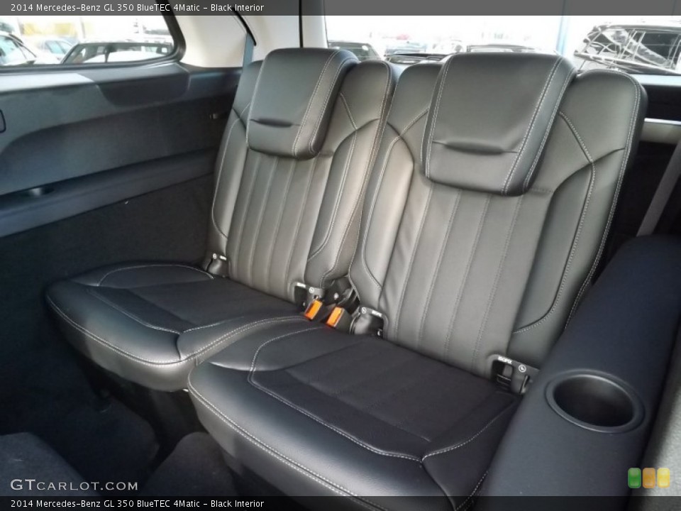 Black Interior Rear Seat for the 2014 Mercedes-Benz GL 350 BlueTEC 4Matic #88491894