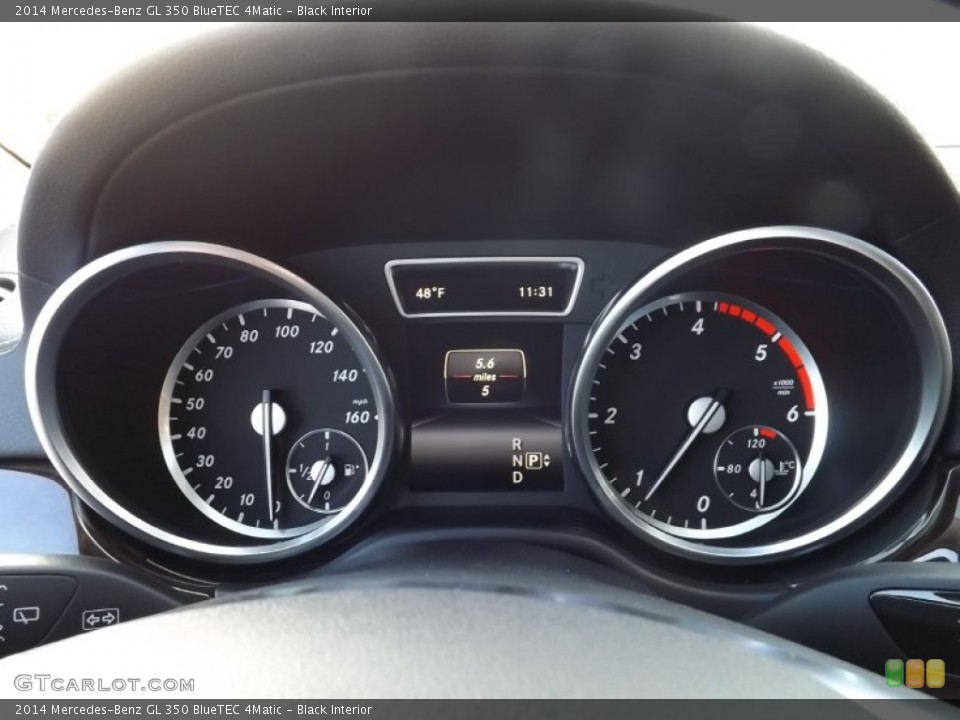 Black Interior Gauges for the 2014 Mercedes-Benz GL 350 BlueTEC 4Matic #88491930