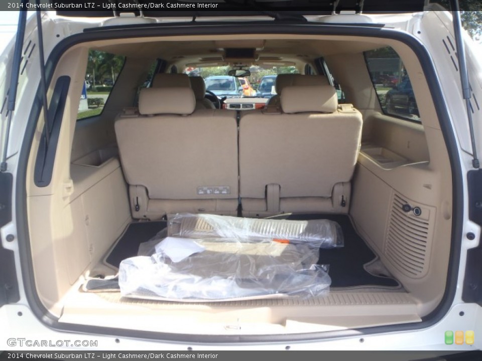 Light Cashmere/Dark Cashmere Interior Trunk for the 2014 Chevrolet Suburban LTZ #88497558