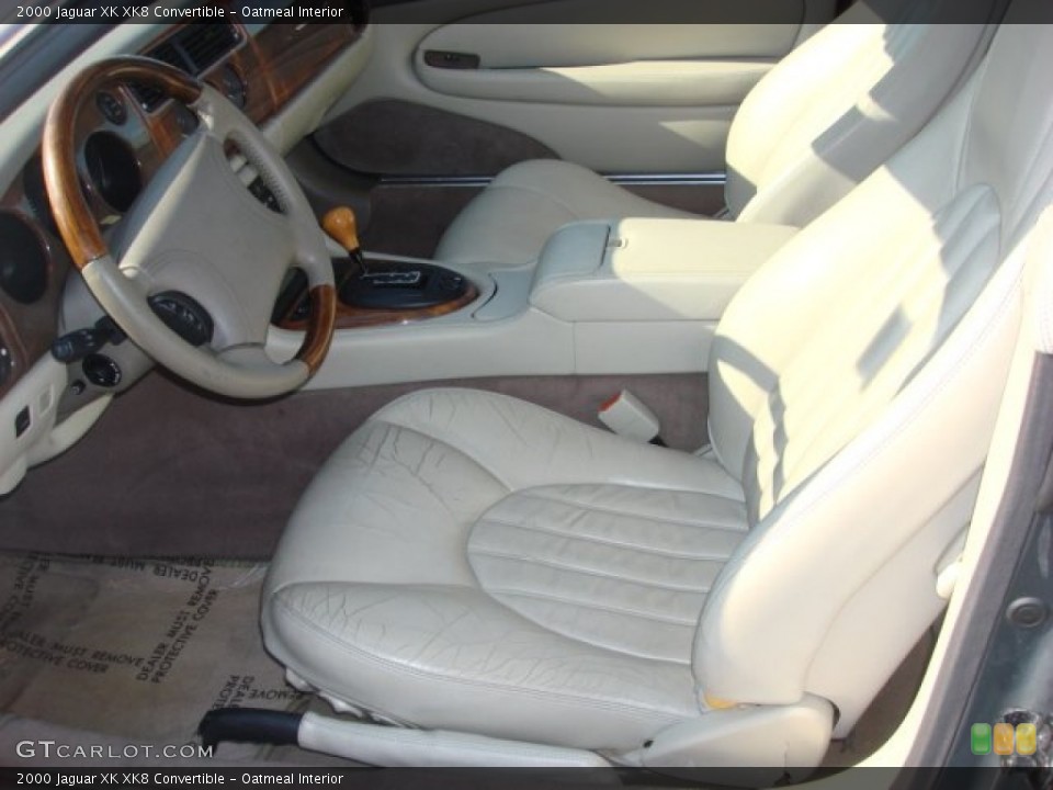 Oatmeal Interior Photo for the 2000 Jaguar XK XK8 Convertible #88499145