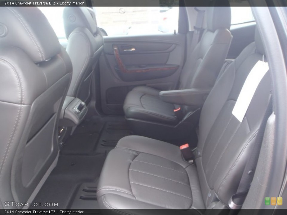 Ebony Interior Rear Seat for the 2014 Chevrolet Traverse LTZ #88499151