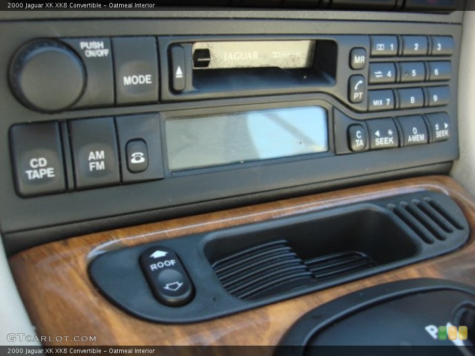 Oatmeal Interior Audio System for the 2000 Jaguar XK XK8 Convertible #88499346