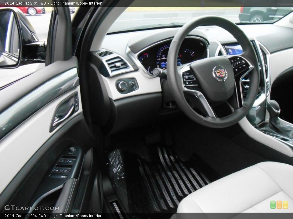 Light Titanium/Ebony Interior Dashboard for the 2014 Cadillac SRX FWD #88499465