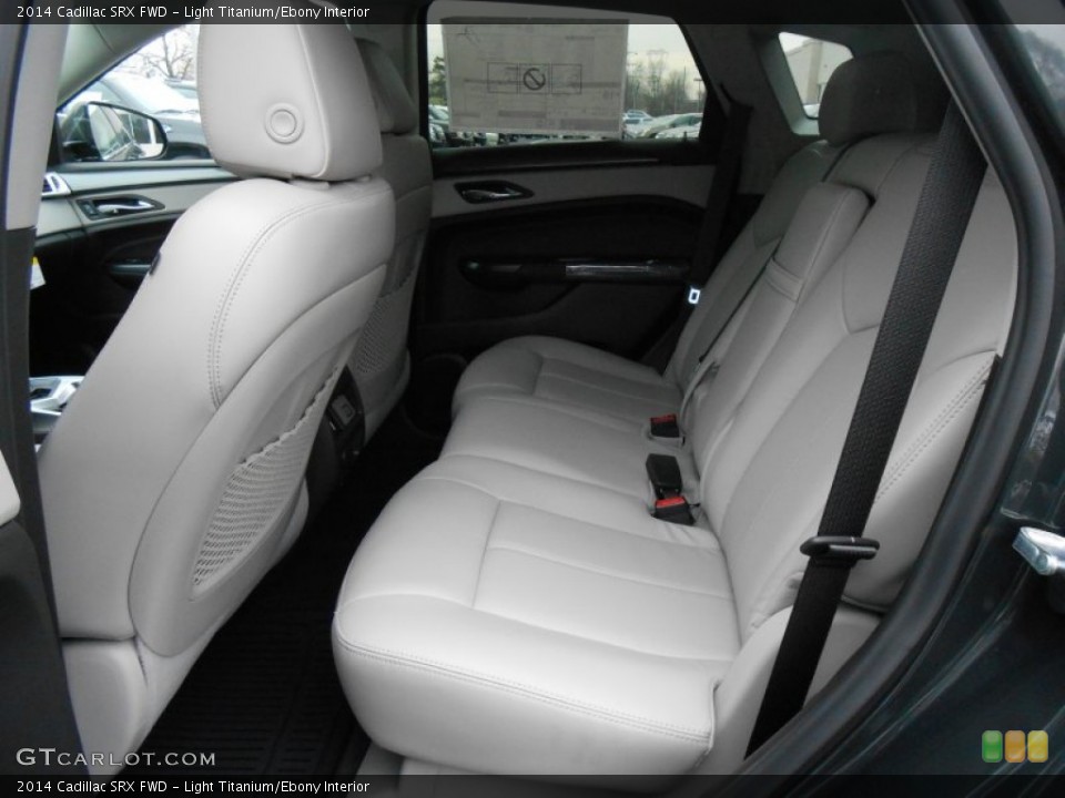 Light Titanium/Ebony Interior Rear Seat for the 2014 Cadillac SRX FWD #88499517